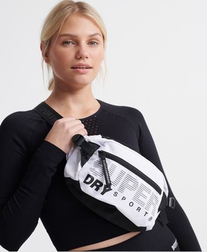 Superdry Sport Bumbag Női Táska Fehér | TYLFV6840